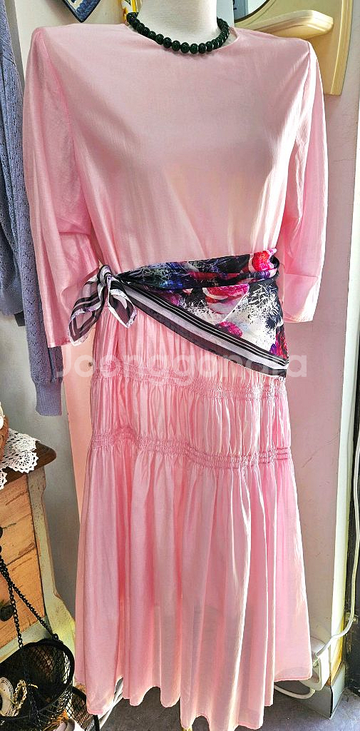 [새상품]오간자 핑크 원피스(66)--0