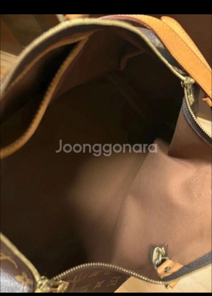 루이비통 모노그램 스피디 반들리에 40CM 보스턴백--4