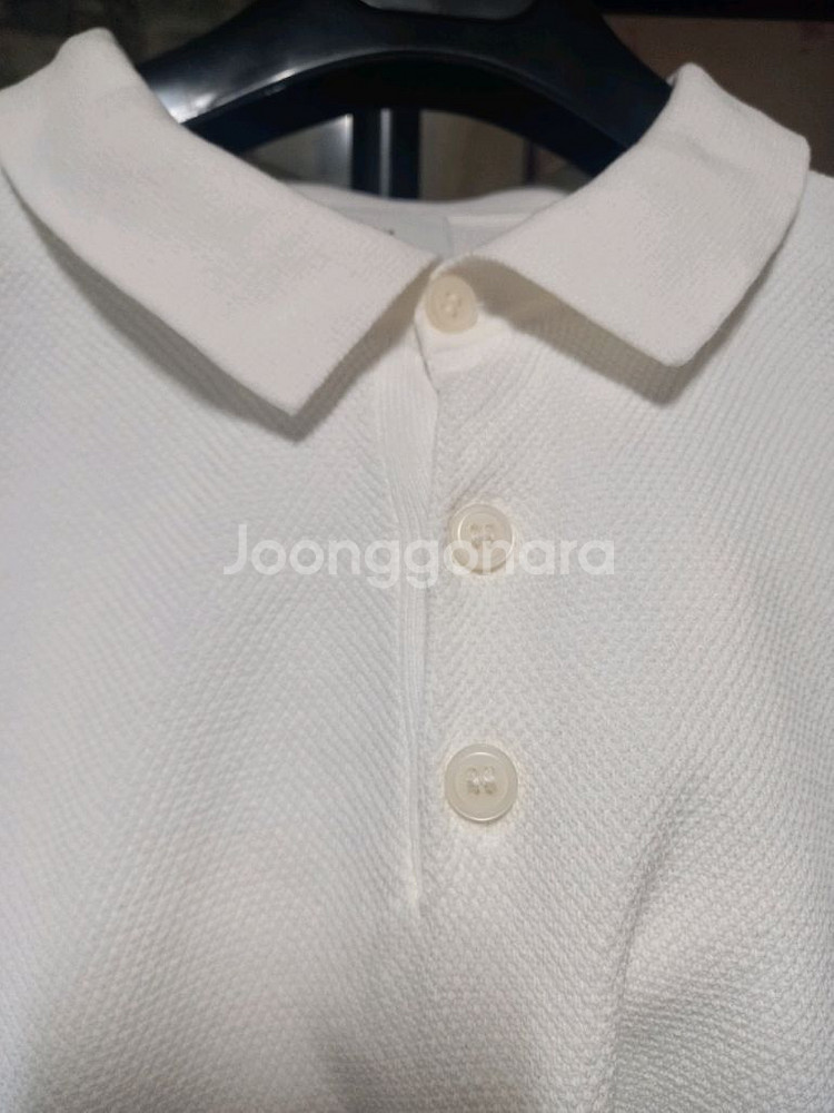 [H&M]반팔 카라넥 티셔츠 L(105~110)사이즈--6