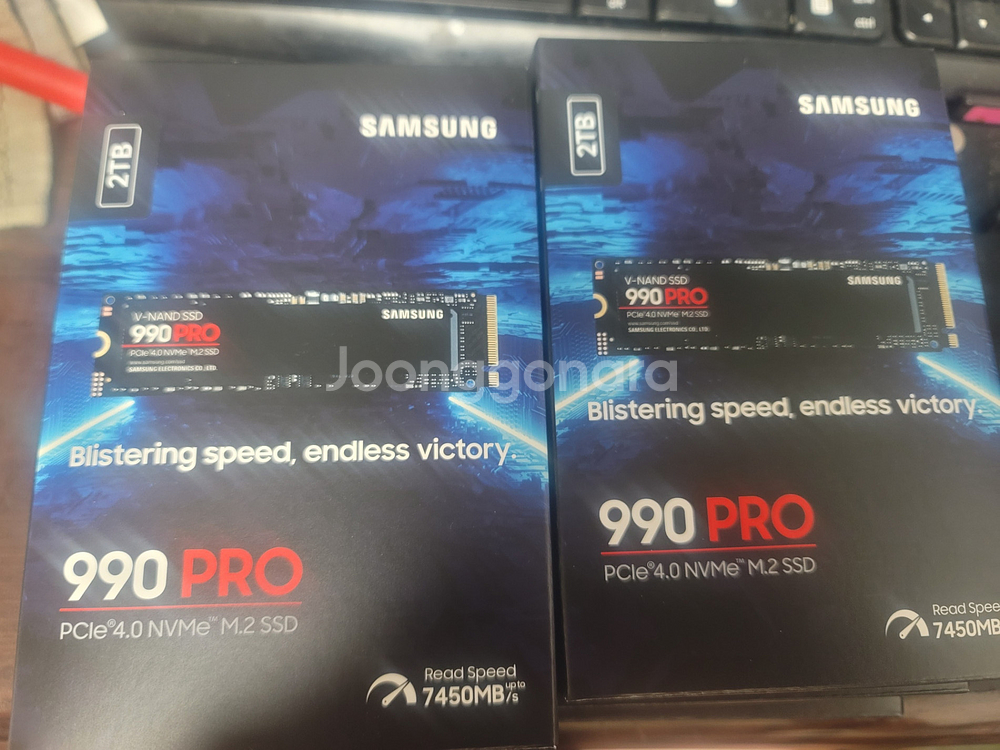 삼성 990 PRO M.2 NvMe SSD 2TB--0