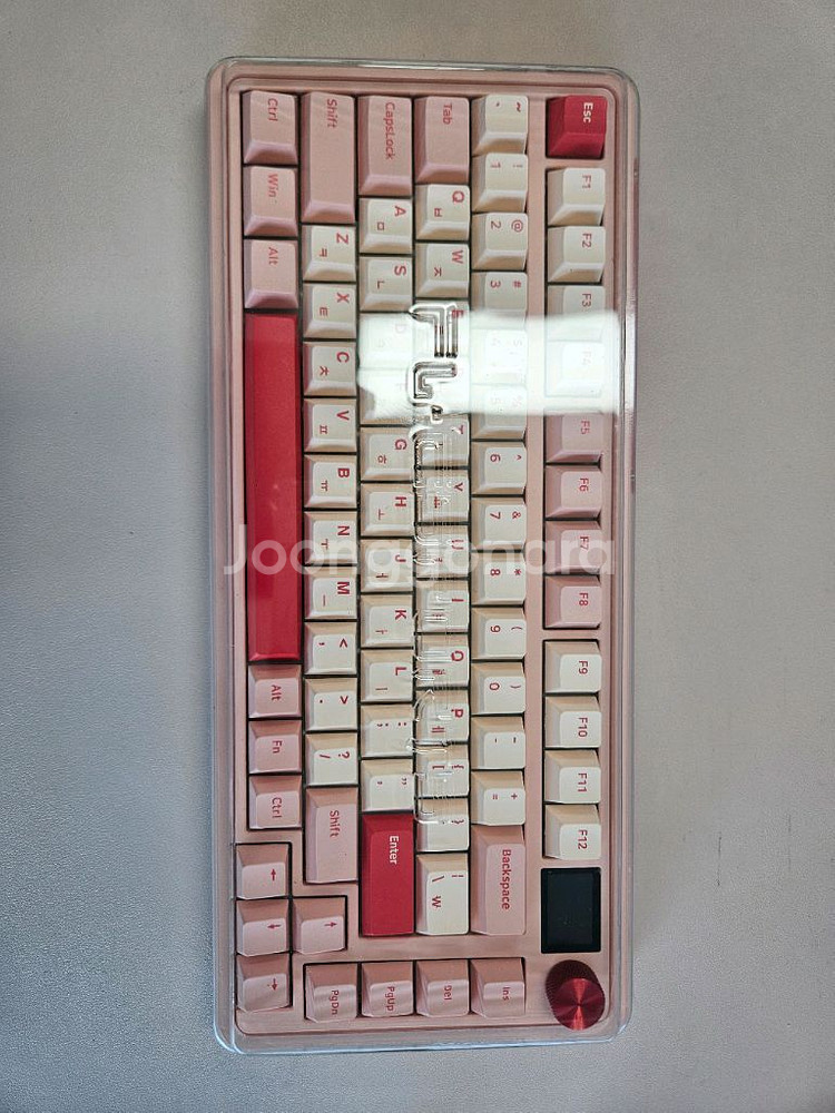 FL-ESPORTS CMK75 핑크 저소음 크림축--1