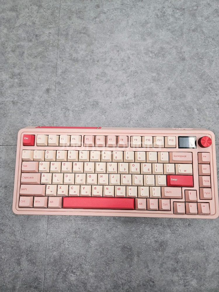 FL-ESPORTS CMK75 핑크 저소음 크림축--3