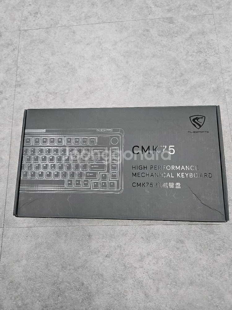 FL-ESPORTS CMK75 핑크 저소음 크림축--8