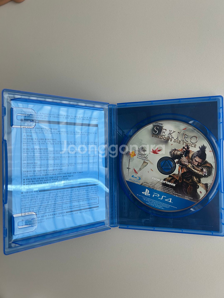 PS4 세키로 한글판 판매합니다.--1
