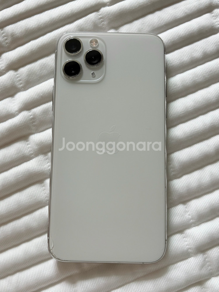 아이폰 11pro 실버 256G--1