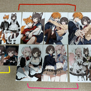 프로세카 프세카 아키토/에나/미즈키 비공굿 엽서 포카