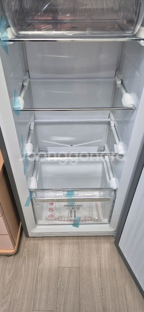 (새상품) 쿠잉전자 120L 스탠드 김치냉장고--2