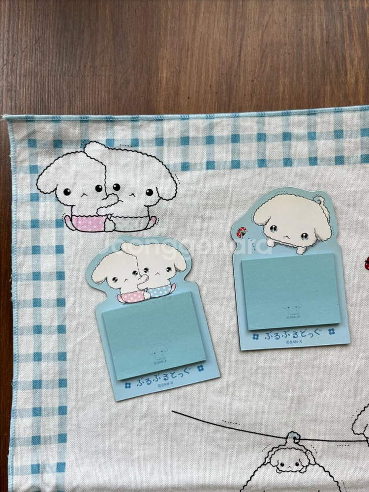 [고전문구] 부루부루도그 미개봉 자석메모 세트(미개봉--0
