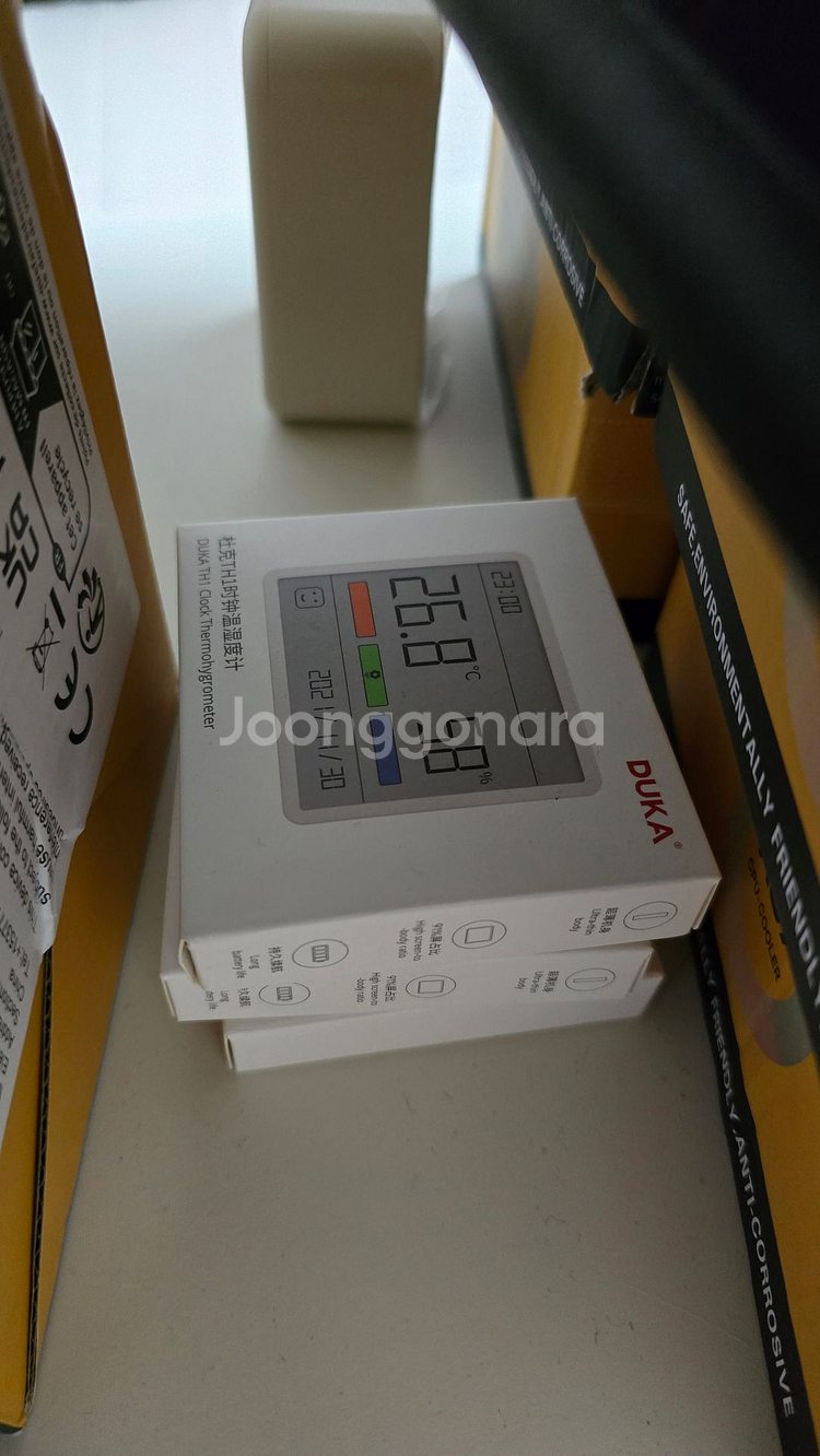 DUKA 온습도계 새상품--0