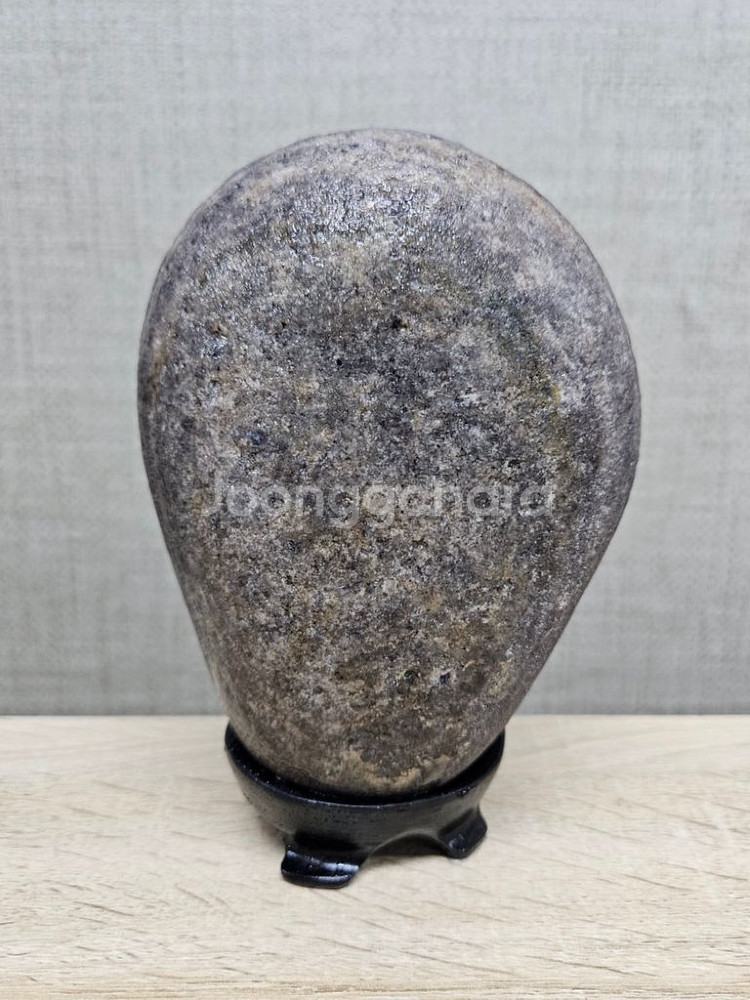 수석 돌 영춘 일출경 그림돌 색채석 입석--1
