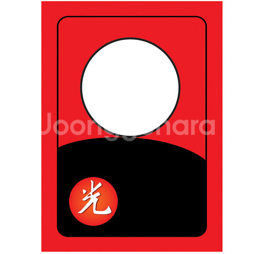 수석 돌 영춘 일출경 그림돌 색채석 입석--7
