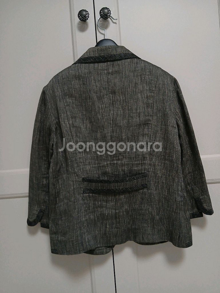 발렌시아 (견,마100%)자켓(66~77)--3