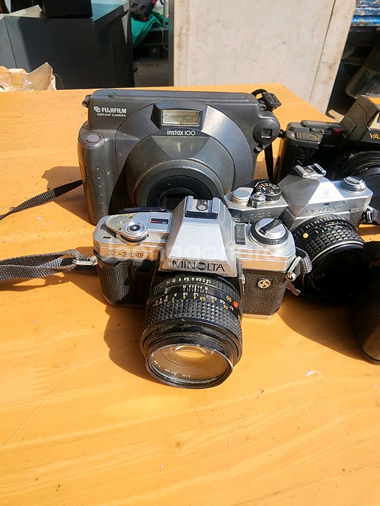 옛날 카메라 6대--1