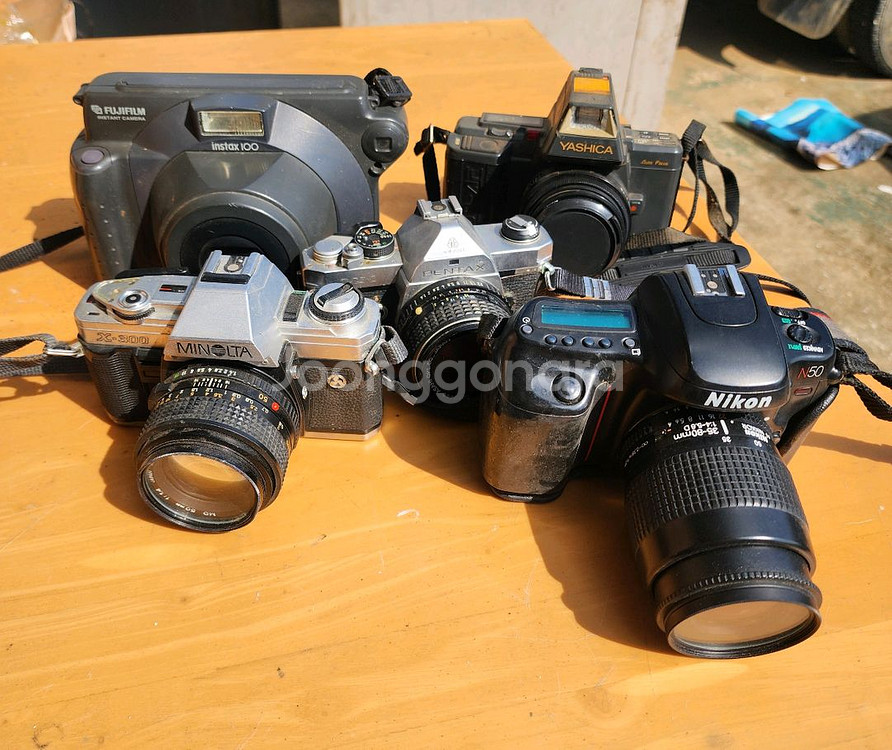 옛날 카메라 6대--0