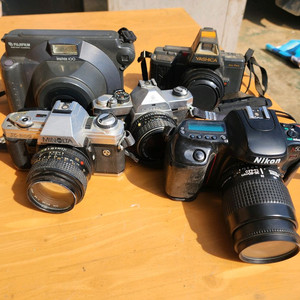 옛날 카메라 6대