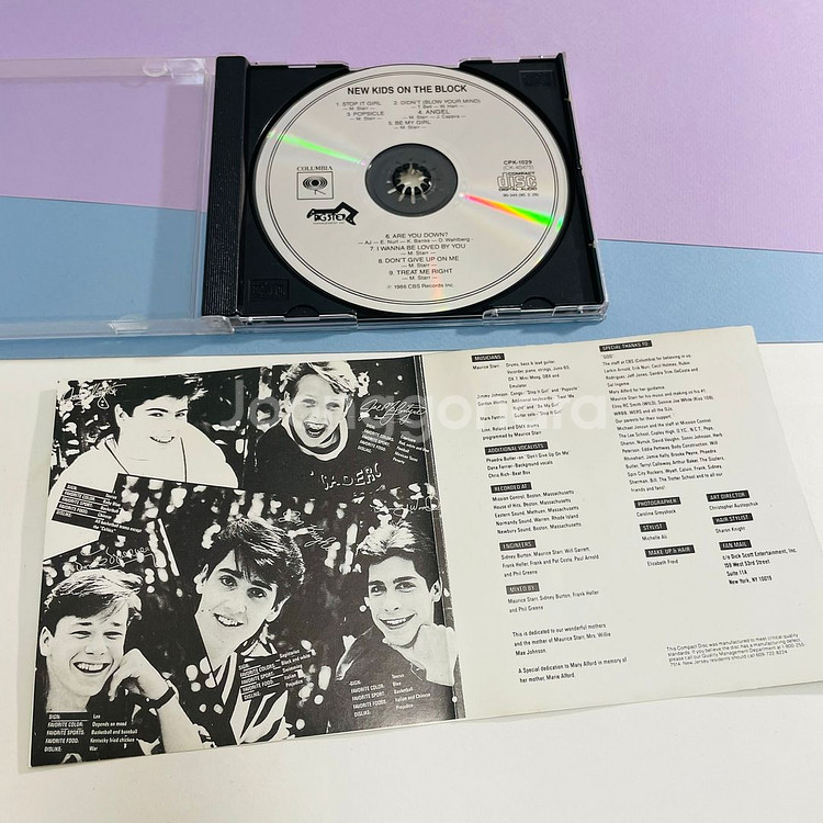 [중고음반/CD] 뉴 키즈 온 더 블럭 NKOTB 1집--5