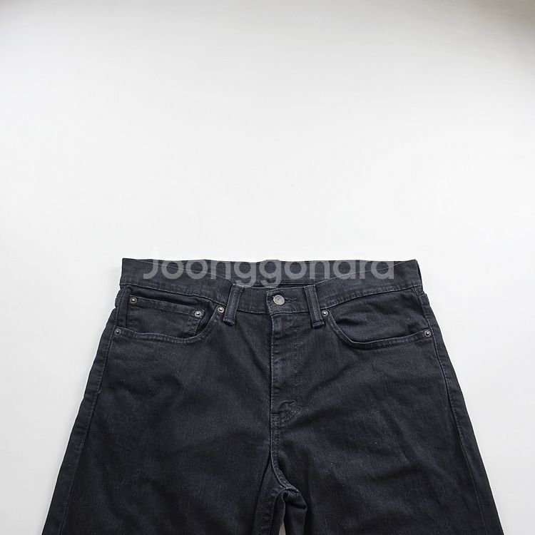 리바이스 청바지 흑청 스판 사이즈34 R1595--3