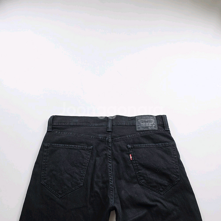 리바이스 청바지 흑청 스판 사이즈34 R1595--1