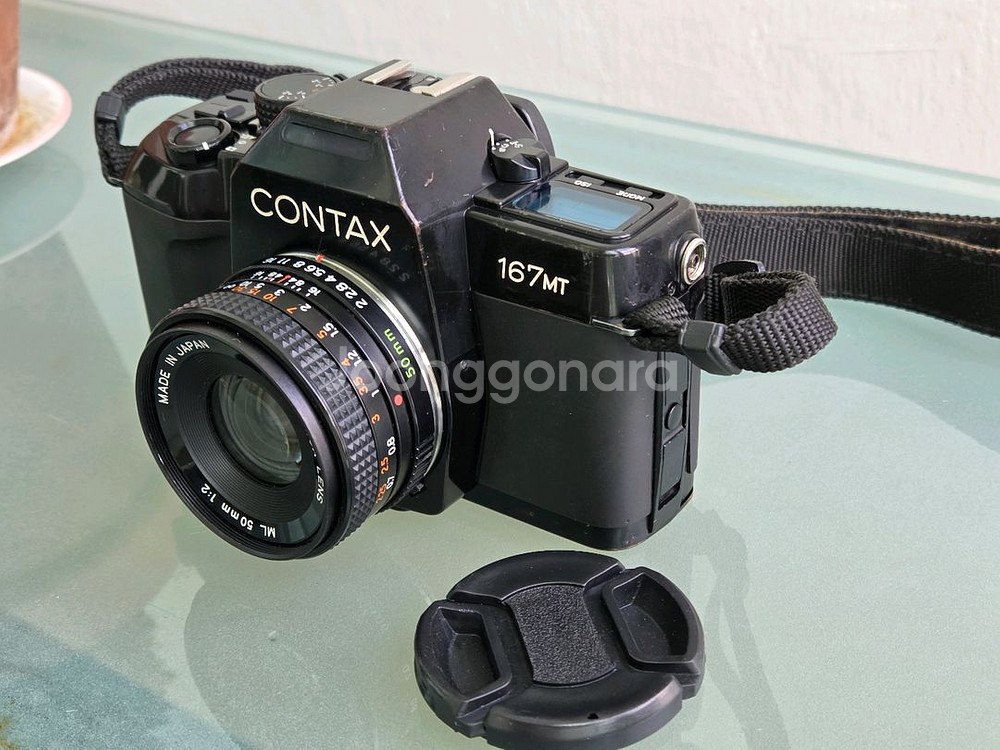 CONTAX 콘탁스 167MT 필름카메라--0