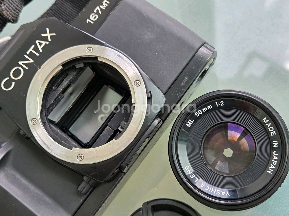 CONTAX 콘탁스 167MT 필름카메라--9