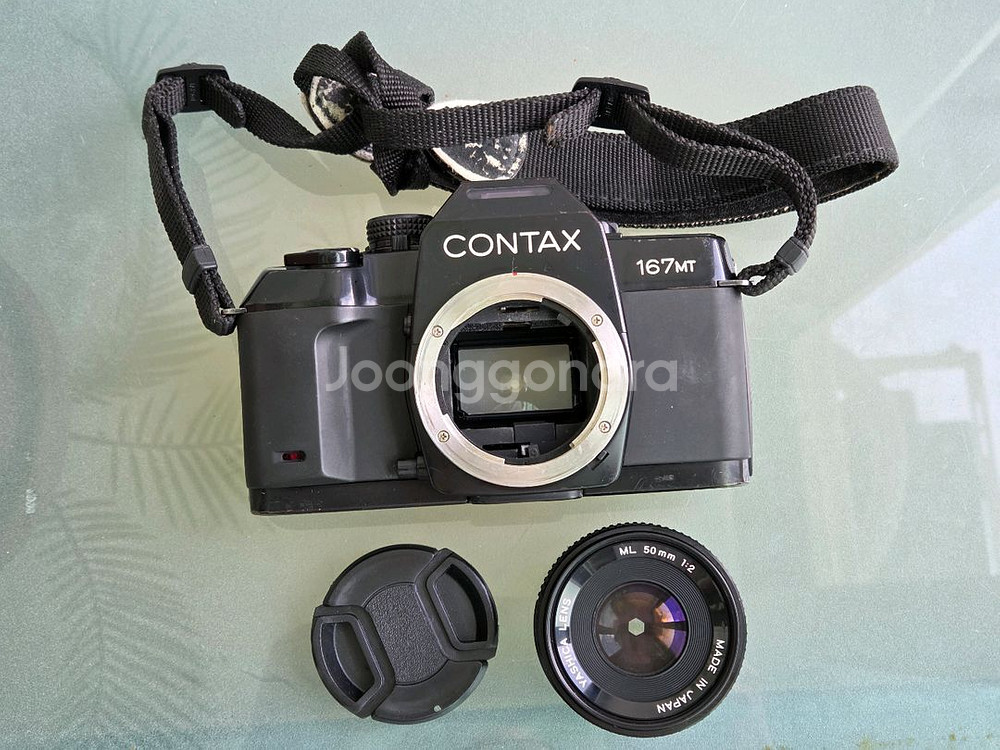 CONTAX 콘탁스 167MT 필름카메라--8