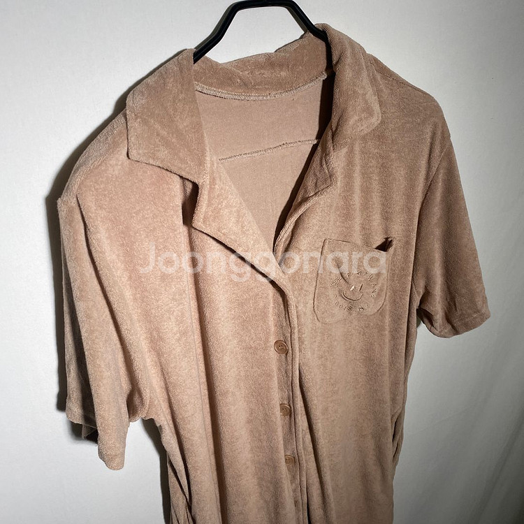 L-XL)타월 반팔 니트--0