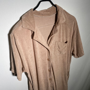 L-XL)타월 반팔 니트