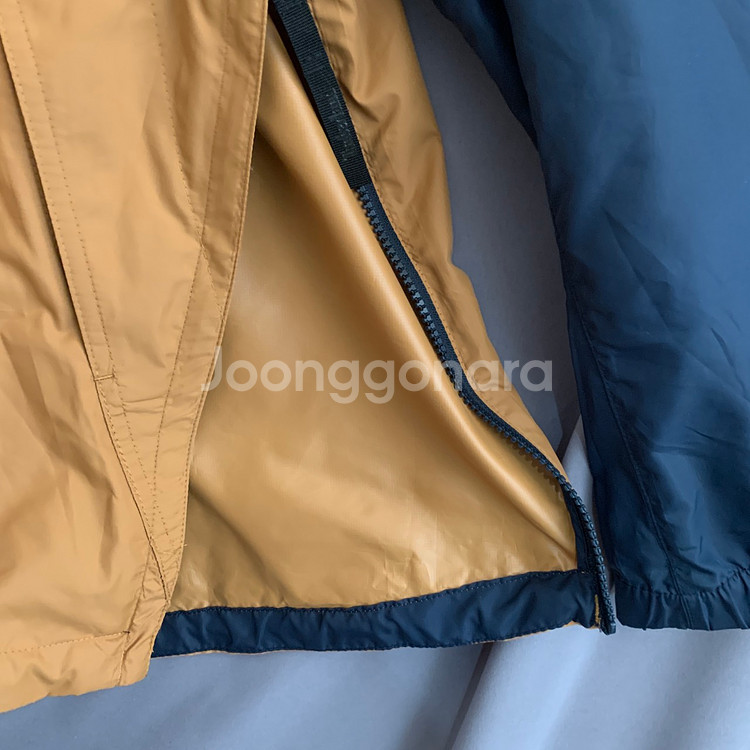 XL 팀버랜드 사이드 지퍼 아노락 후드 바람막이 자켓--3