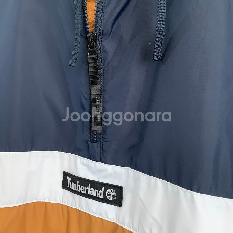 XL 팀버랜드 사이드 지퍼 아노락 후드 바람막이 자켓--2