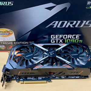 어로스 지포스 GTX 1080TI 11G 팝니다