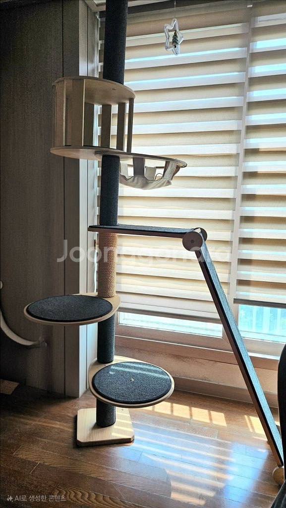 리즈캣 원목 캣타워 캣폴--0