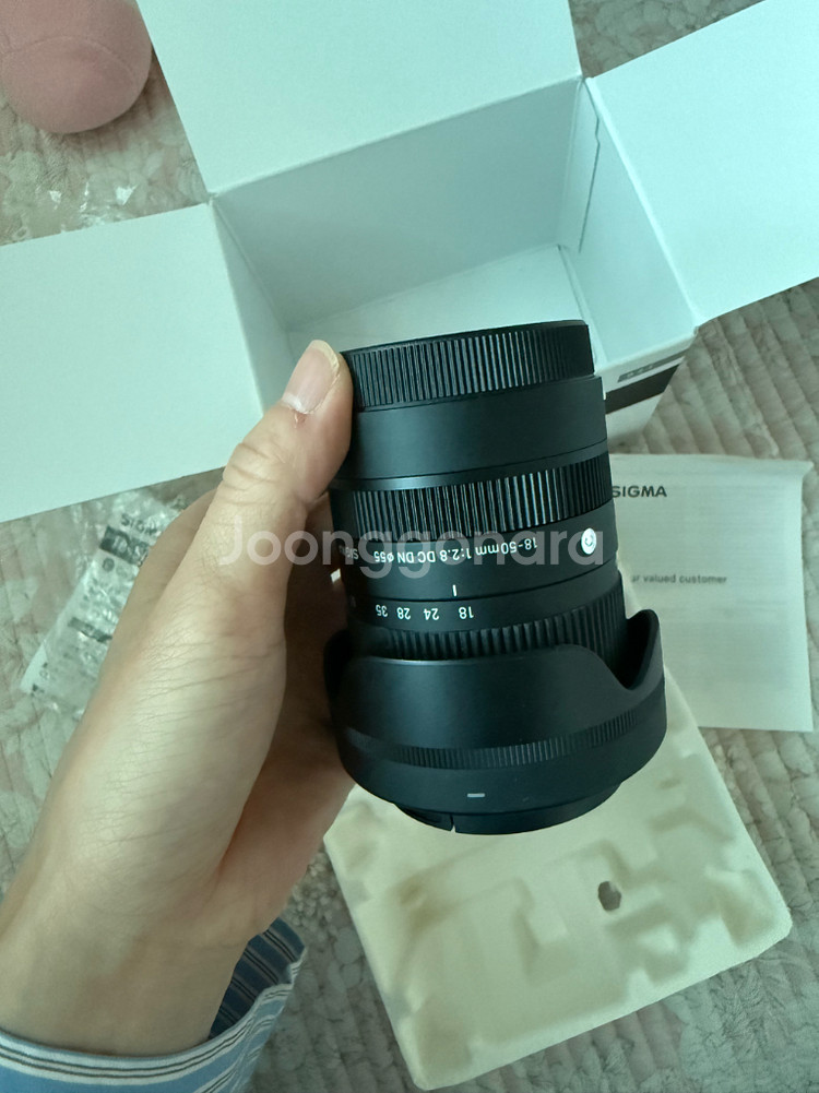 시그마 18-50 소니 e마운트 F2.8--2