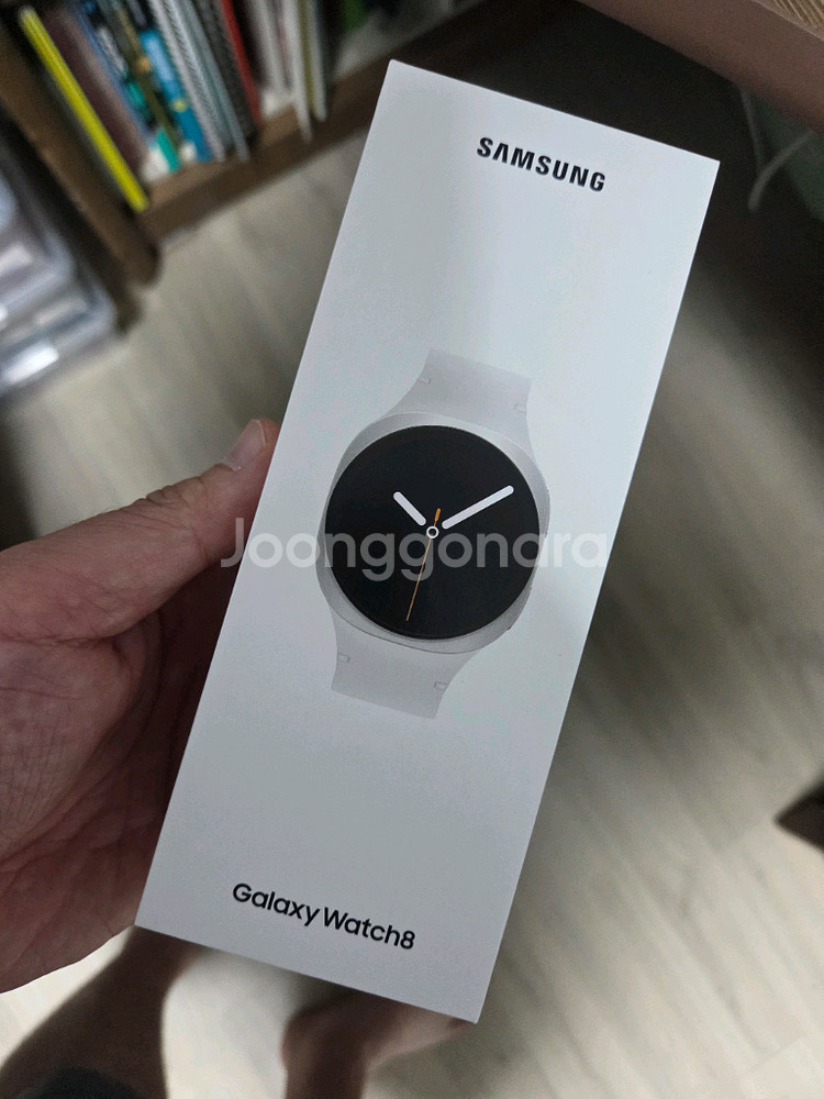 갤럭시워치8 44mm 미개봉 실버 블루투스--0