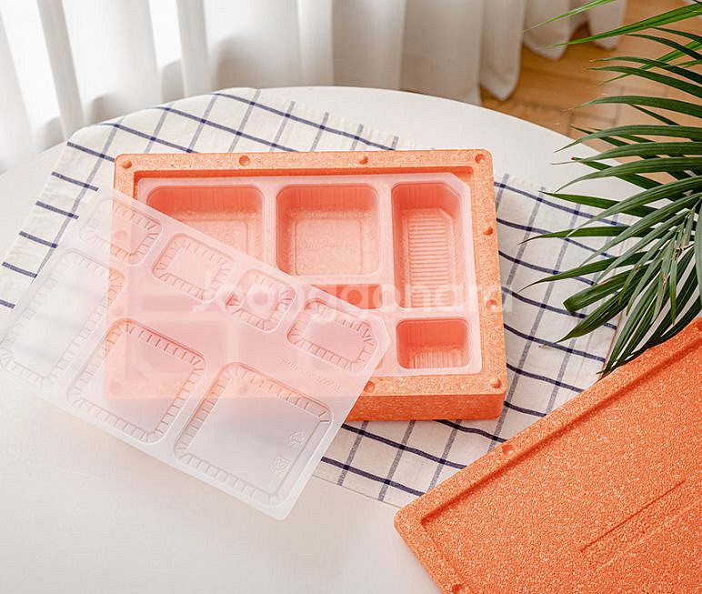 한통도시락 내피 뚜껑만 3박스--0