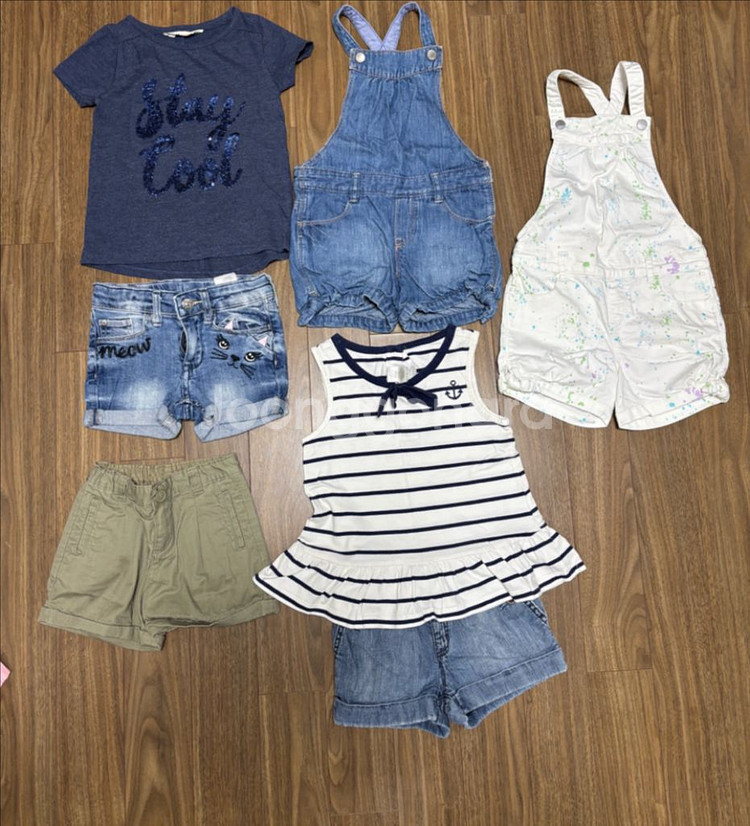 4.5세여아 브랜드원피스.가방세트.멜방바지및티셔츠--7