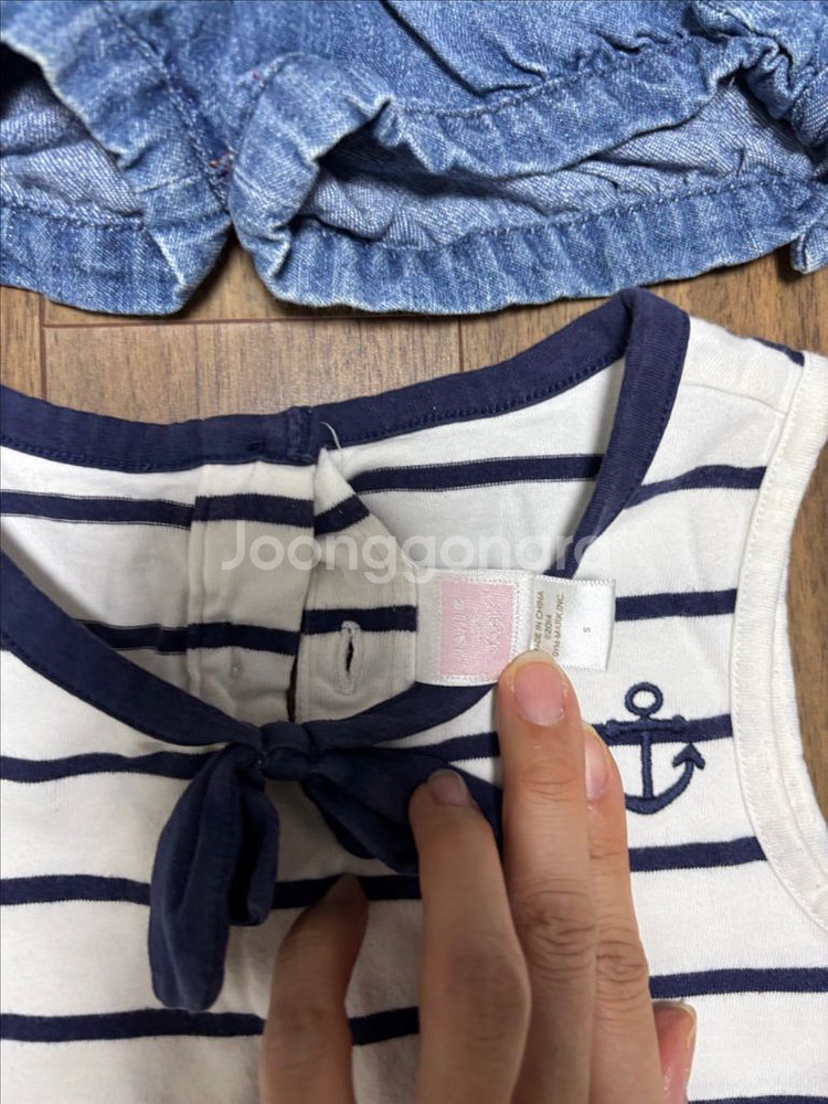 4.5세여아 브랜드원피스.가방세트.멜방바지및티셔츠--6