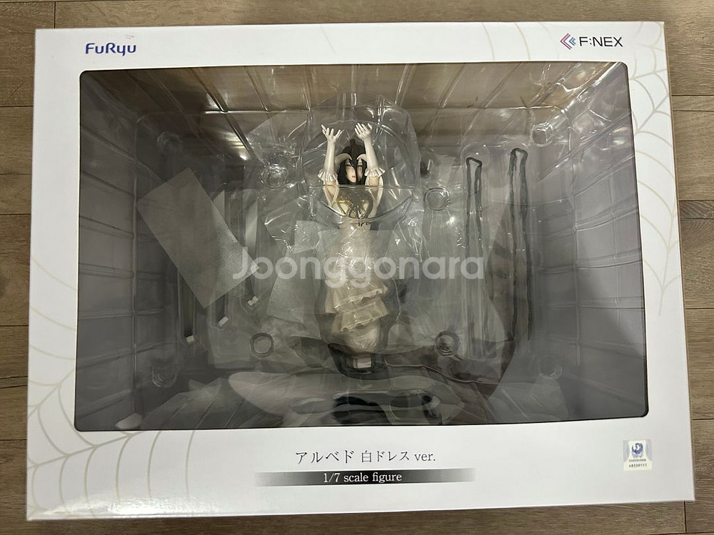F:NEX 1/7 오버로드 알베도 화이트 드레스 피규어--0