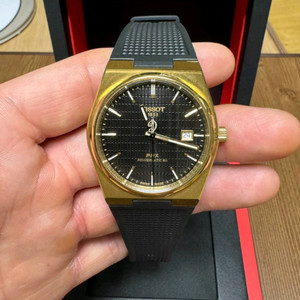 티쏘 prx 35mm 파워매틱80 골드