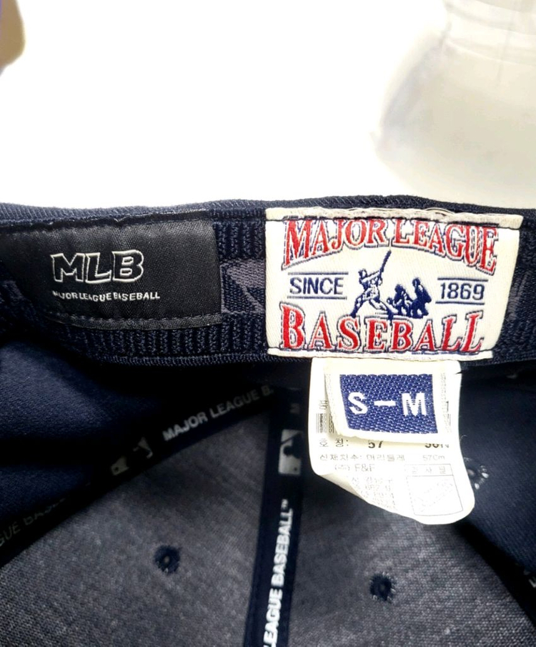 엠엘비 뉴욕양키스 모자S-M/볼캡 등산 낚시 여행 이미지