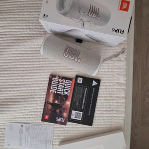 JBL Flip 6 블루투스 스피커 (화이트)