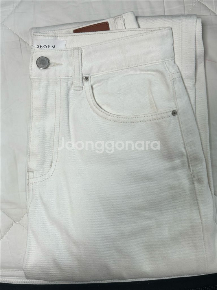 샵엠 그레이스 데님 화이트--1