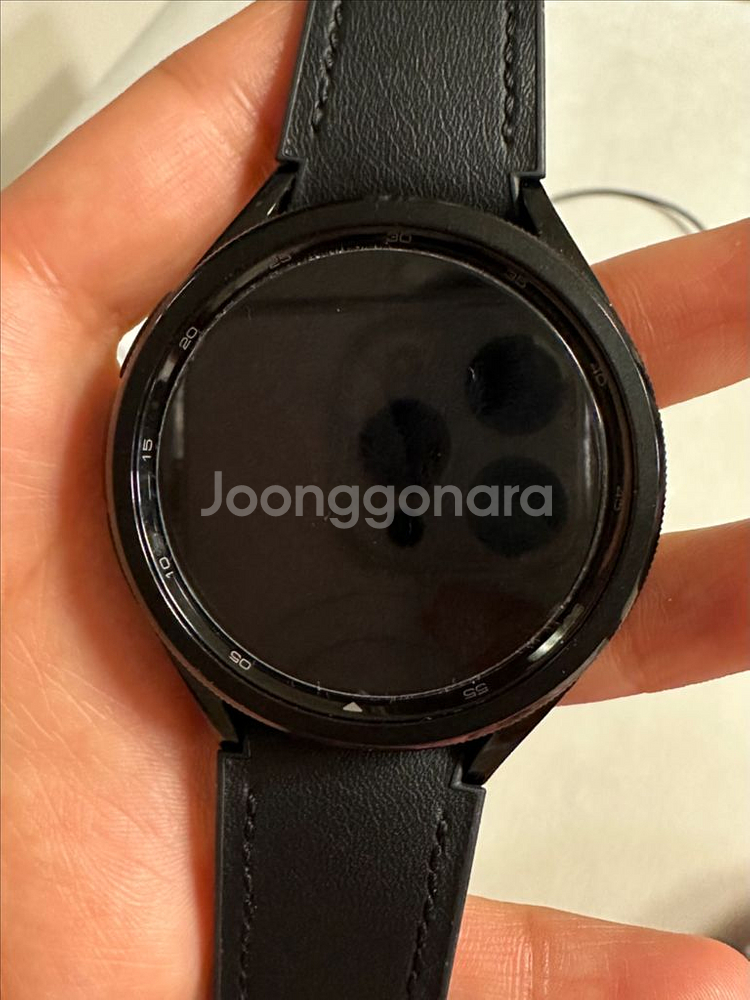 상태최상|갤럭시 워치6 클래식 47mm 블랙--2