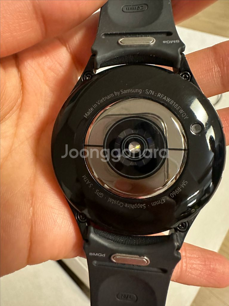 상태최상|갤럭시 워치6 클래식 47mm 블랙--3