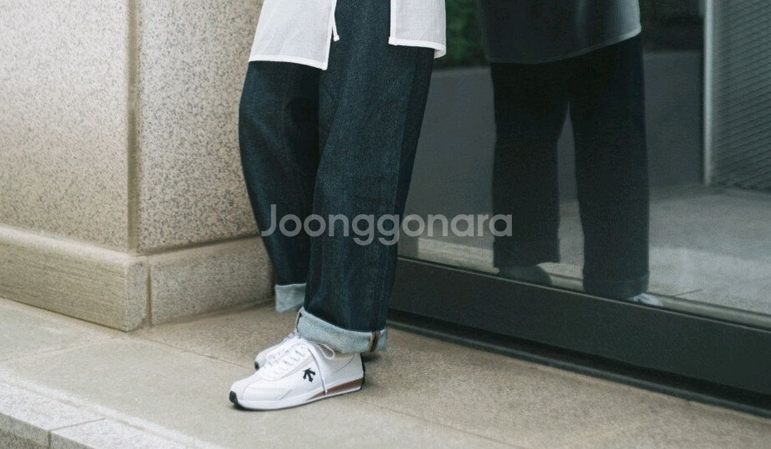 데상트 크론 레이서 브라운 블루--3