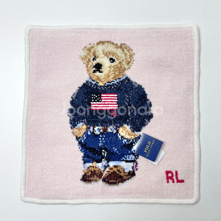 [새상품] 폴로 랄프로렌 베어 핸드 타월 손수건--0