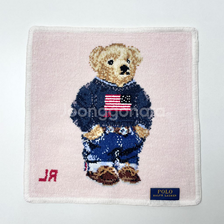 [새상품] 폴로 랄프로렌 베어 핸드 타월 손수건--1