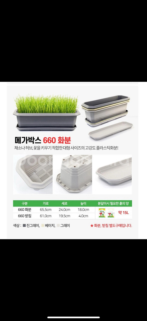 긴화분 판매합니다--0