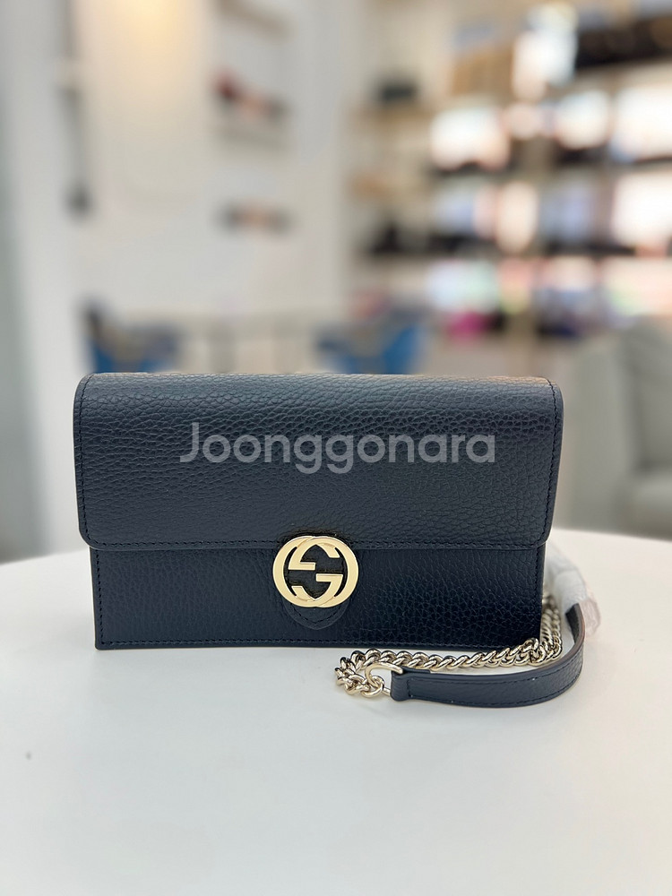 [중고명품 럭스올 울산점] 구찌 인터로킹 미니 크로스백--0