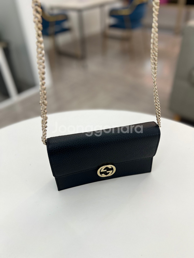 [중고명품 럭스올 울산점] 구찌 인터로킹 미니 크로스백--6