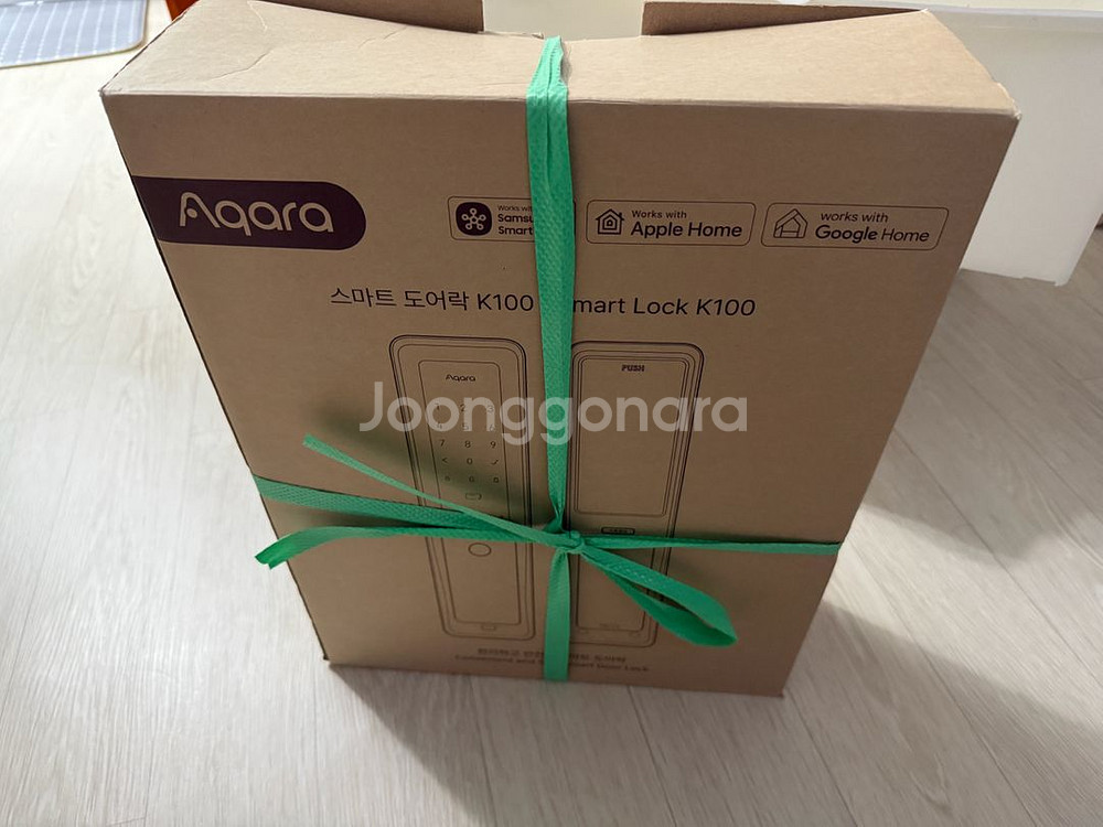 Aqara 스마트 도어락 K100 새상품입니다--0